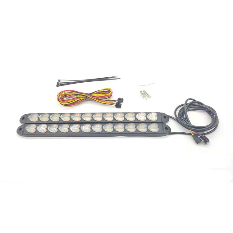 Burilish signali bilan kunduzi ishlaydigan chiroq