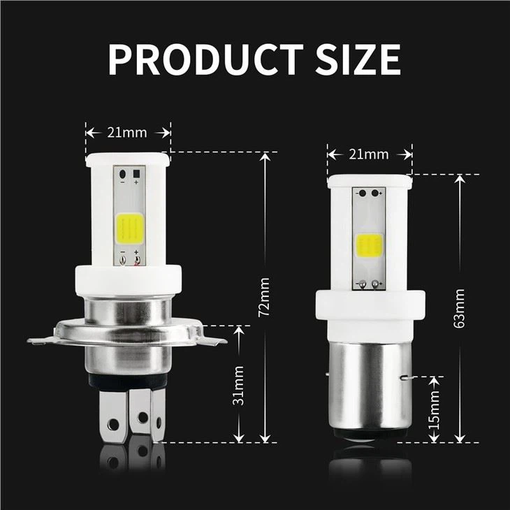 LED COB Motorcycle Headlight
