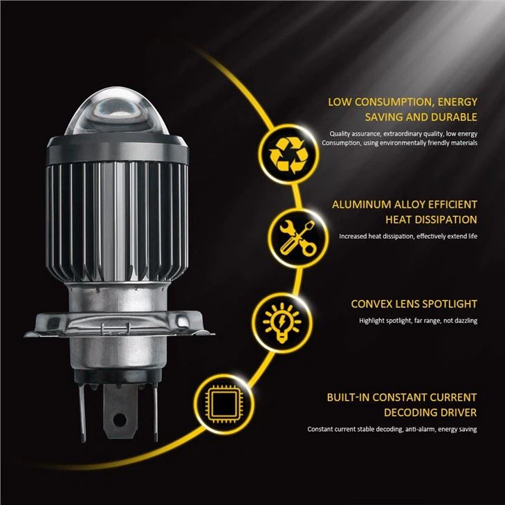 LED Motorcycle Headlight Bulb